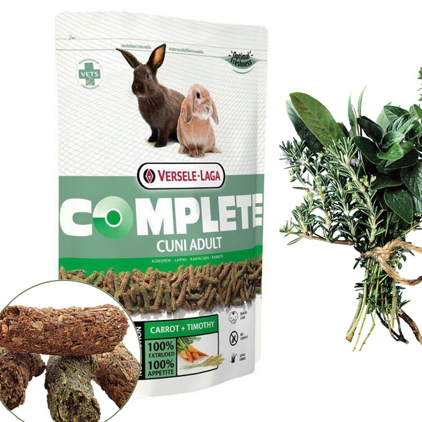 Komplettes Futter für Kaninchen ohne Getreide Versele Laga