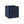 Laden Sie das Bild in den Galerie-Viewer, Rückseite von würfel AUFBEWAHRUNGSBOX für C&amp;C METALLGITTER KÄFIGE kavee meerschweinchen marine blau geometrisch deutschlund
