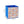Laden Sie das Bild in den Galerie-Viewer, Messungs of one AUFBEWAHRUNGSBOX würfel für meerschweinchen CC METALLGITTER KÄFIGE Amy Frances Erdbeereprint blau Kavee
